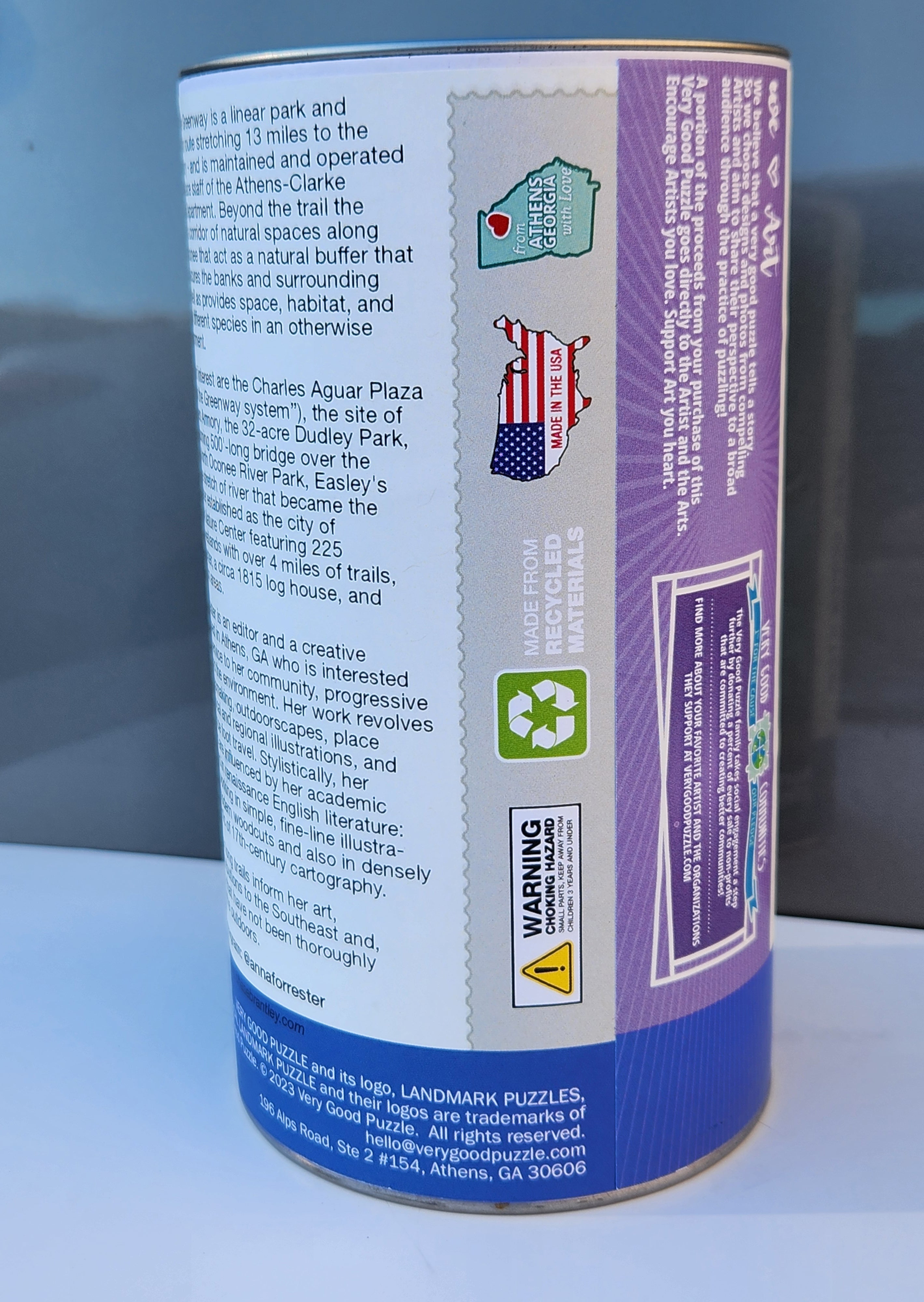 North Oconee River Greenway by Anna Forrester - 100 piece jigsaw