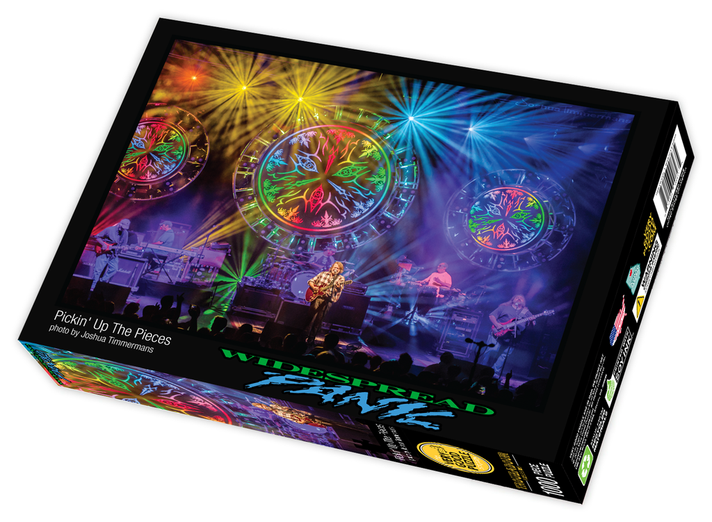 VERY GOOD PUZZLE:Pickin' Up The Pieces from Widespread Panic - 1000 piece jigsaw puzzle