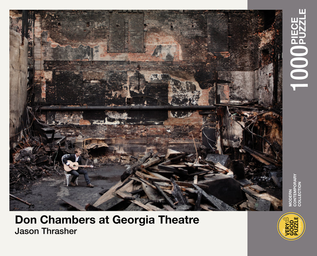VERY GOOD PUZZLE:Don Chambers at Georgia Theatre by Jason Thrasher - 1000 piece jigsaw puzzle