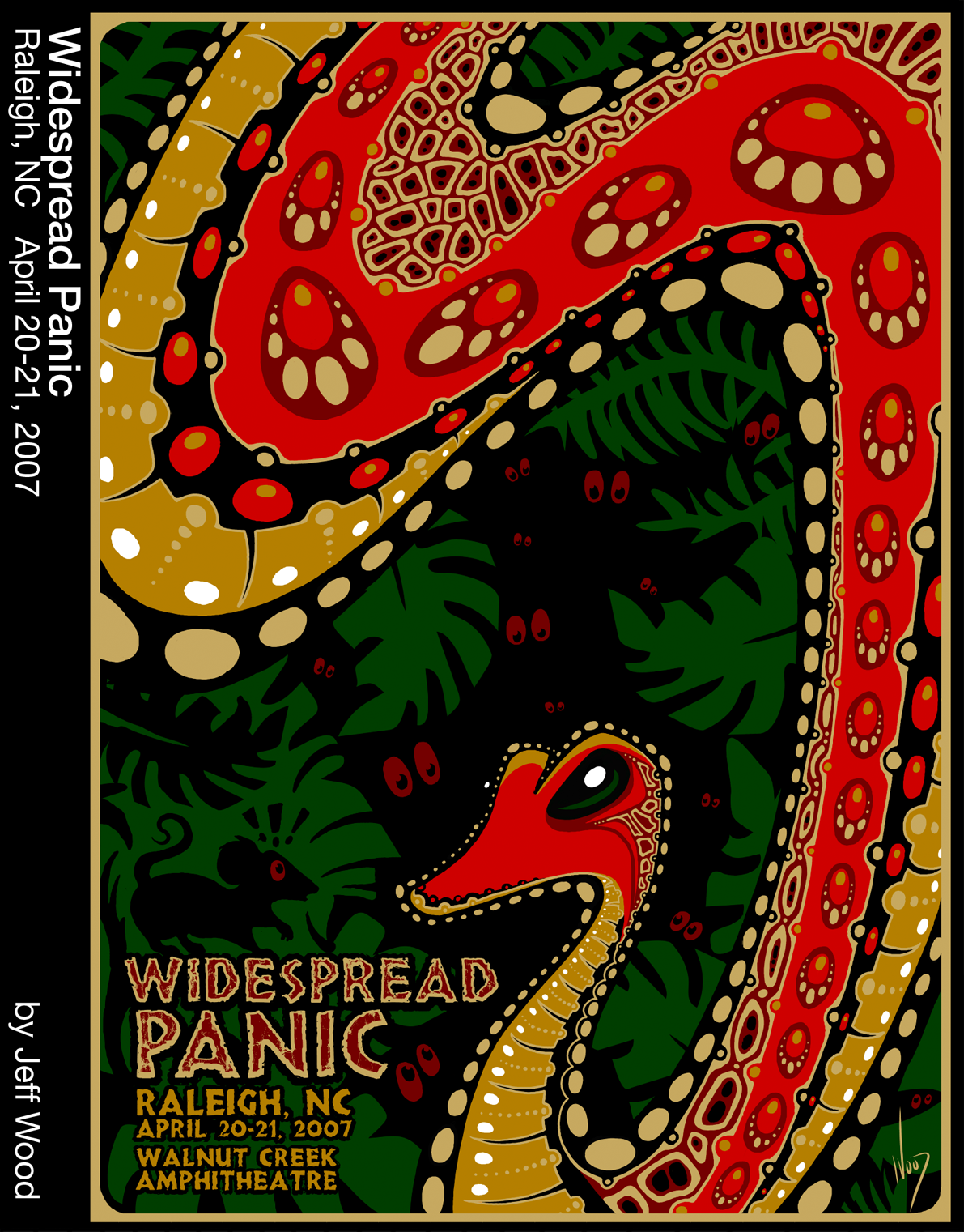 Widespread Panic Raleigh, NC April 20-21, 2007 by Jeff Wood - 1000