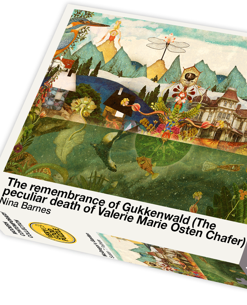 VERY GOOD PUZZLE:The remembrance of Gukkenwald (The peculiar death of Valerie Marie Osten Chafer) by Nina Barnes - 1000 piece jigsaw puzzle