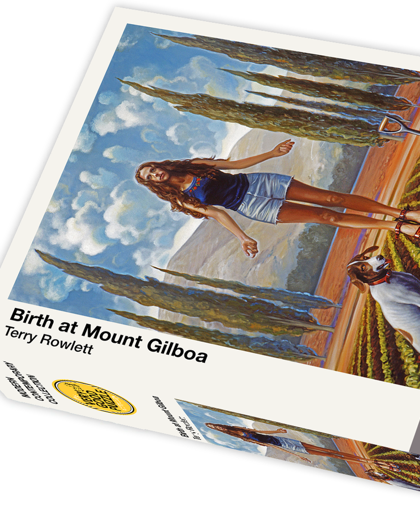 VERY GOOD PUZZLE:Birth at Mount Gilboa by Terry Rowlett - 1000 piece jigsaw puzzle