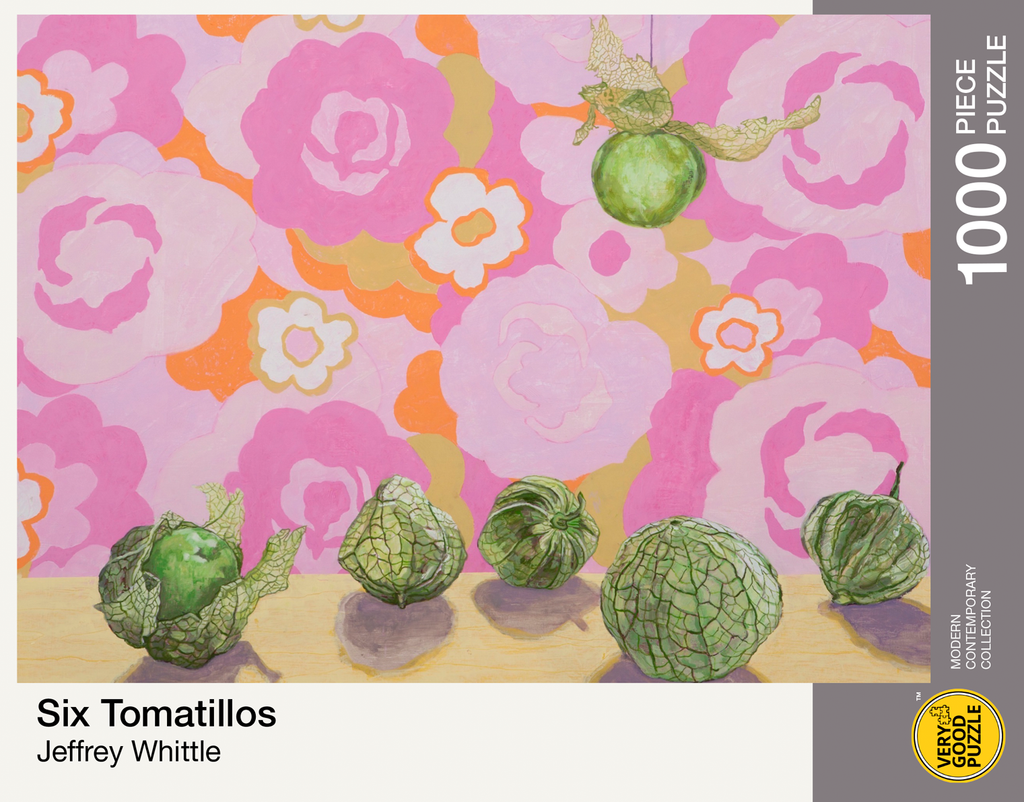 VERY GOOD PUZZLE:Six Tomatillos by Jeffrey Whittle - 1000 piece jigsaw puzzle